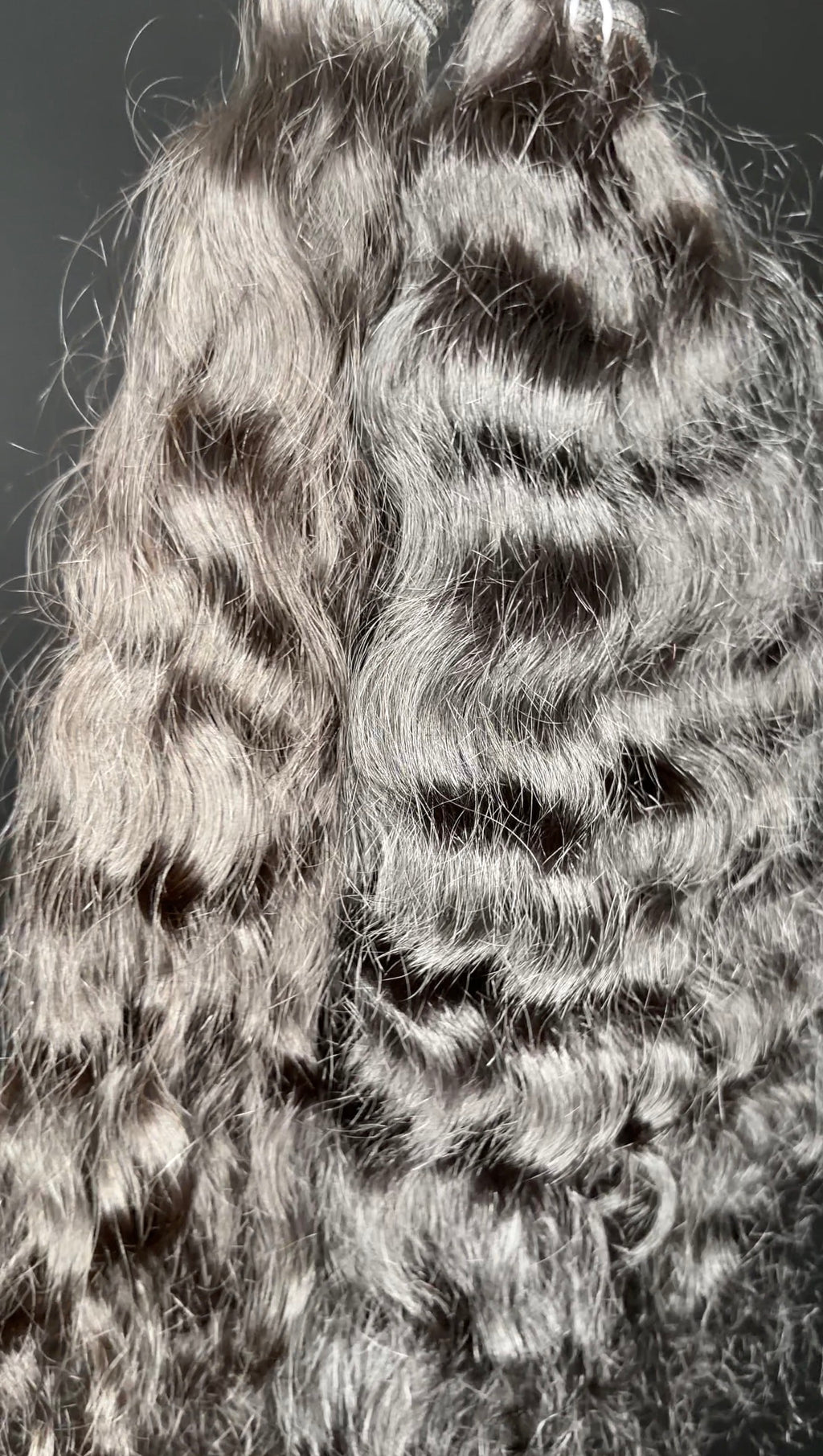 3 Raw Indian Curly Bundles £200